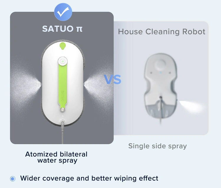 Robot Vacuum Cleaner Wet and Dry Window Cleaning Robot with APP Control Automatic Window Robot Cleaner Glass Clean